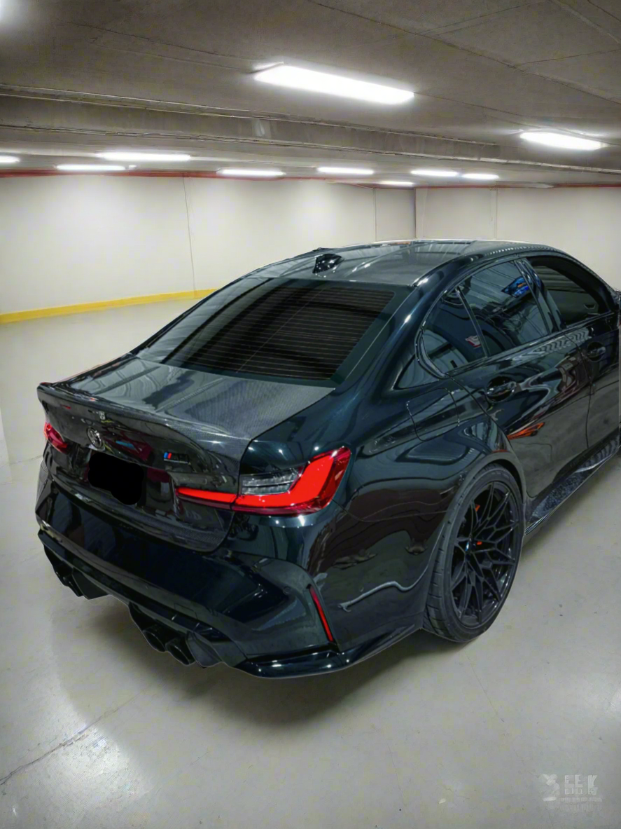 Dry Carbon Fiber Trunk Lid CSL Style – BMW M3 G80, G20, G82, G22