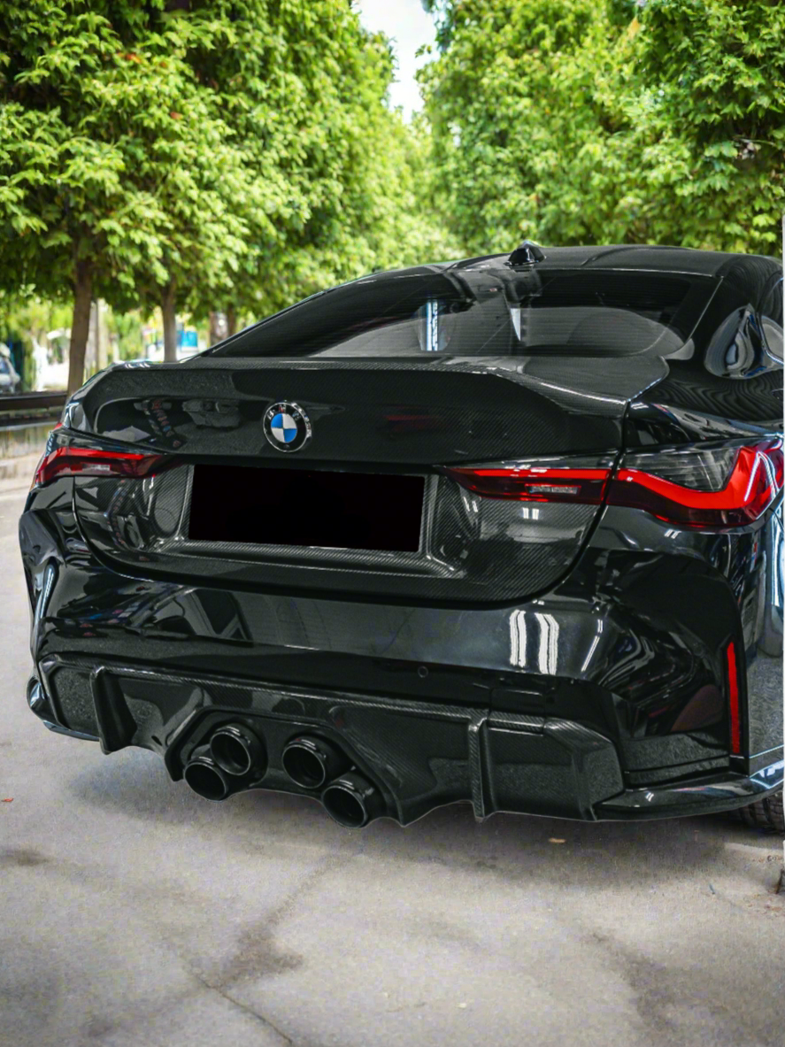 Dry Carbon Fiber Trunk Lid CSL Style – BMW M3 G80, G20, G82, G22