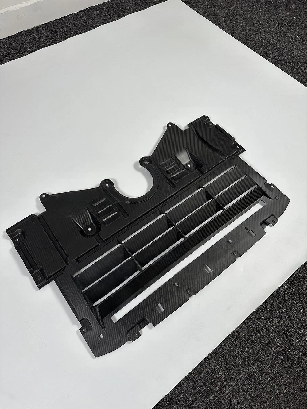 Dry Carbon Fiber Engine Lower Guard Oil Cold Guard FRP G-Style – BMW G87 M2, G80 M3, G82 G83 M4 (2021-2024)