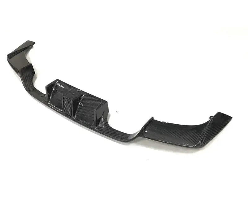 LED GX V Style Real Carbon Fiber Rear Bumper Diffuser Lip - BMW F80 M3 F82 M4