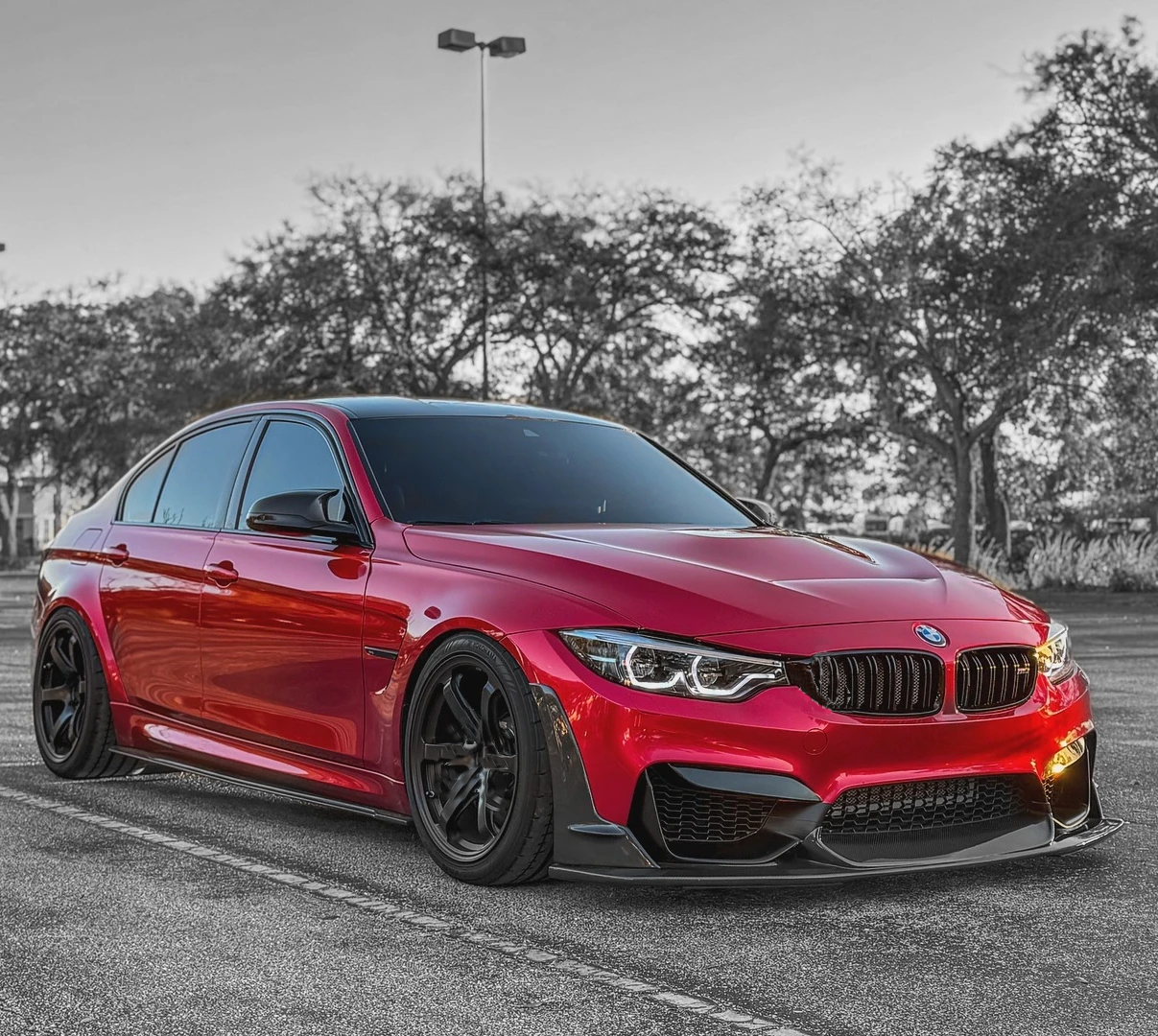 Carbon Fiber Laptor Style Front Lip – BMW F80 M3 / F82 M4