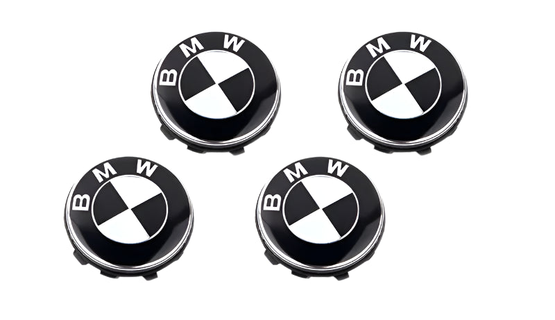 BMW Floating Wheel Center Caps – 56mm / 68mm (Set of 4)