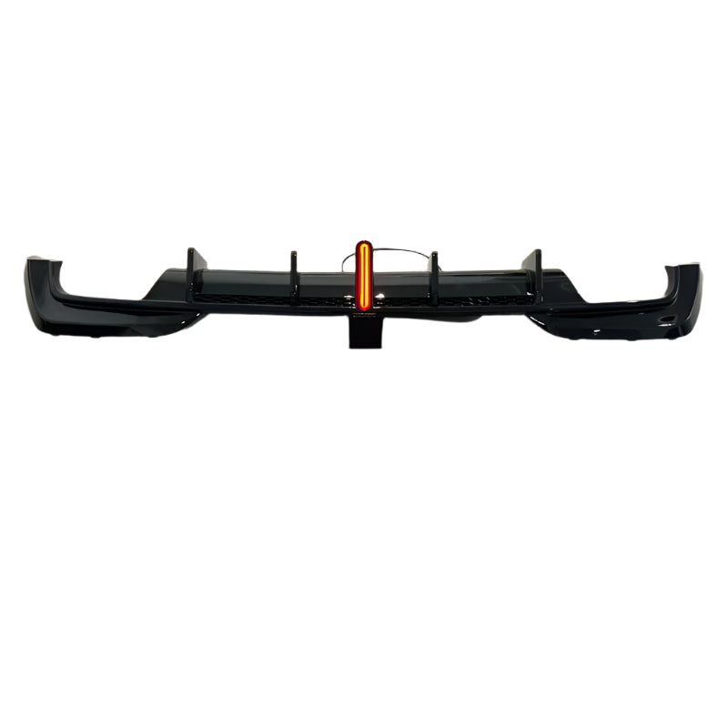 Gloss Black Rear Bumper LED Diffuser – BMW 3 Series LCI G20 G28 (2020-2022)