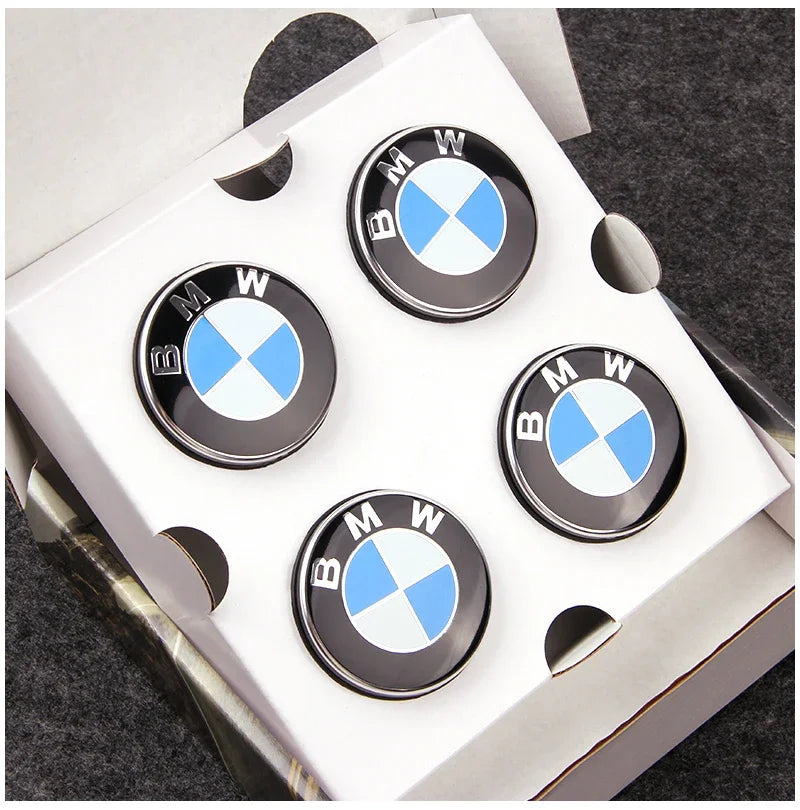 BMW Floating Wheel Center Caps – 56mm / 68mm (Set of 4)