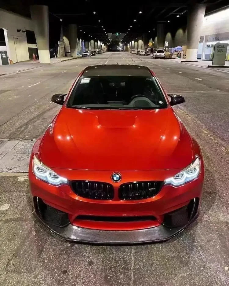 Carbon Fiber Front Bumper Lip Splitter - BMW M3 M4 F80 F82 F83