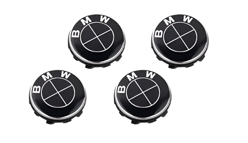BMW Floating Wheel Center Caps – 56mm / 68mm (Set of 4)