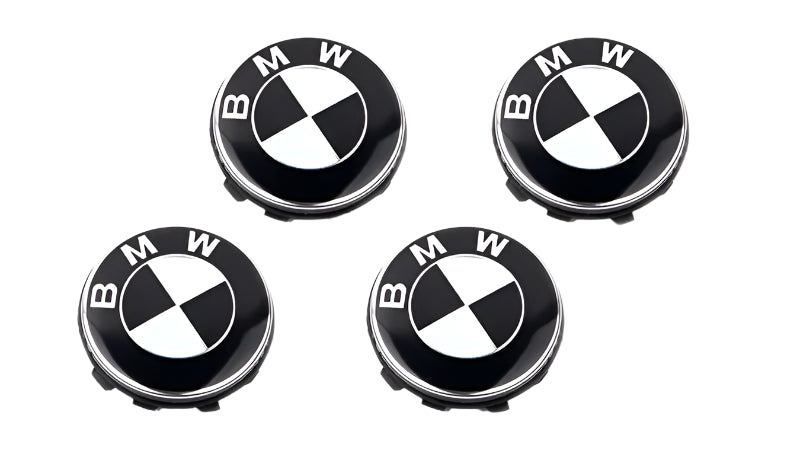 BMW Floating Wheel Center Caps – 56mm / 68mm (Set of 4)