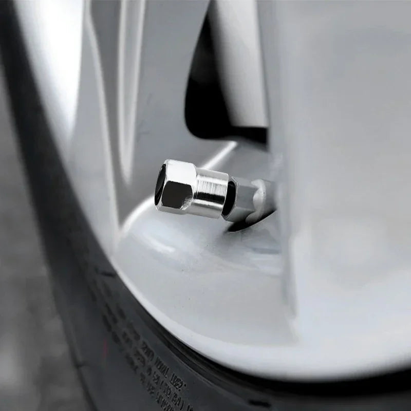 4pcs Metal Tire Valve Stem Caps – BMW M Logo