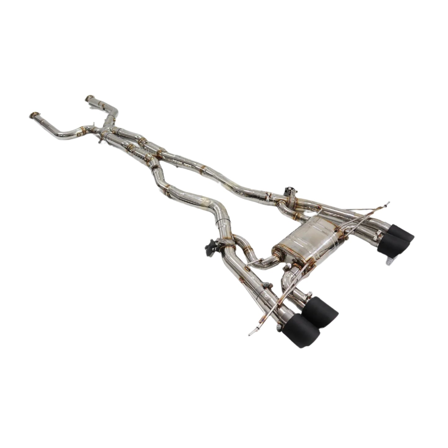 Stainless Steel Valved Performance Catback Exhaust – BMW M3 M4 G80 G82