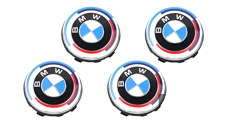 BMW Floating Wheel Center Caps – 56mm / 68mm (Set of 4)