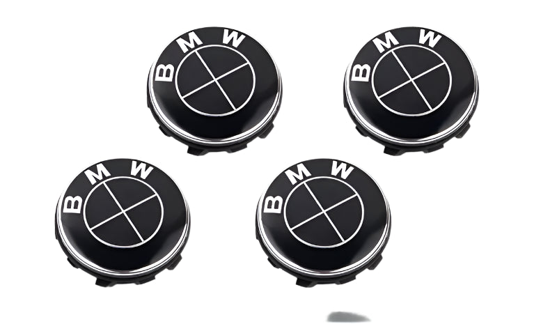 BMW Floating Wheel Center Caps – 56mm / 68mm (Set of 4)