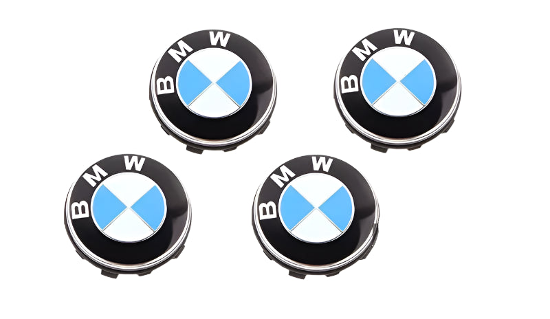 BMW Floating Wheel Center Caps – 56mm / 68mm (Set of 4)