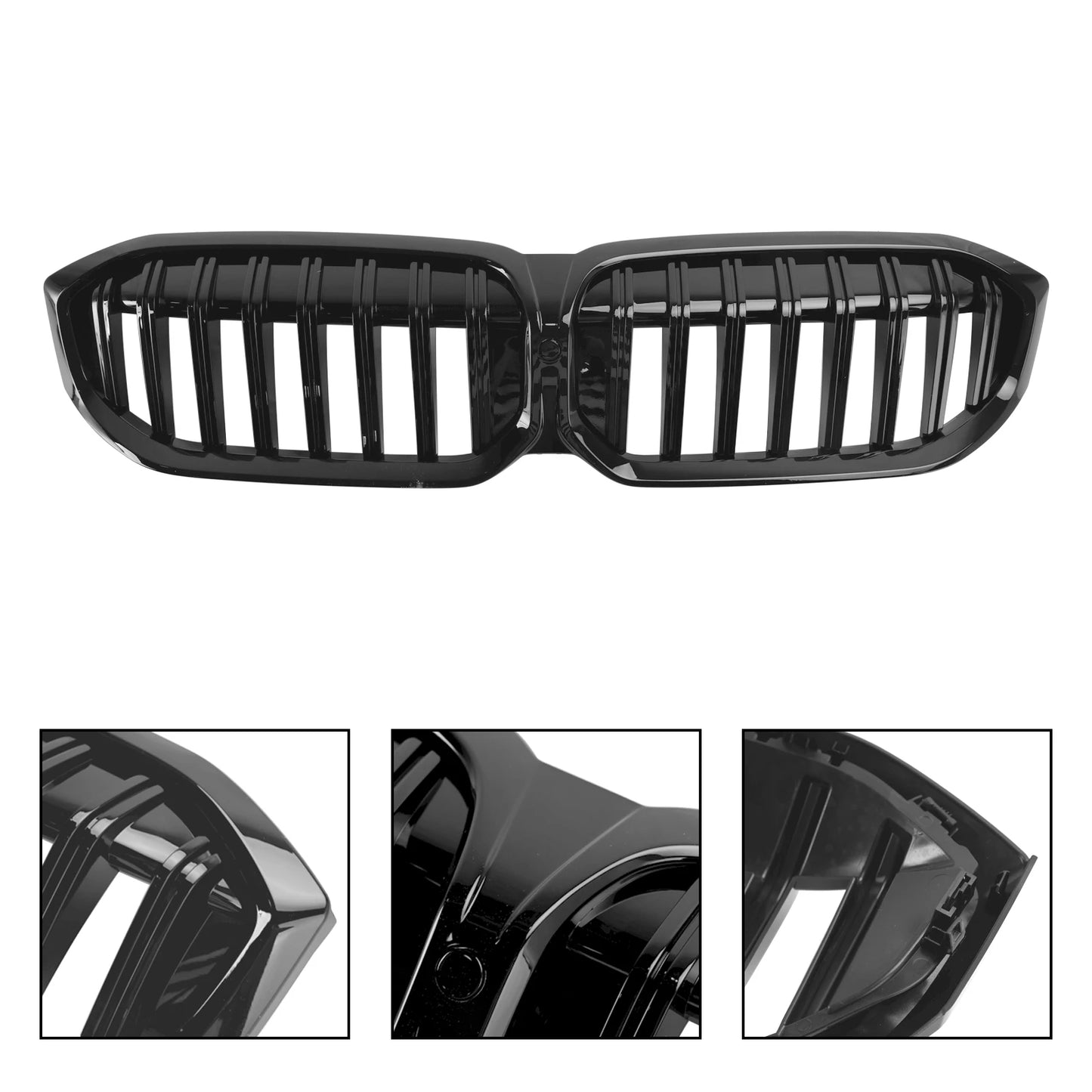 Front Kidney Grille with Camera Hole – BMW 3 Series G20 G21 G28 (2023–2024)