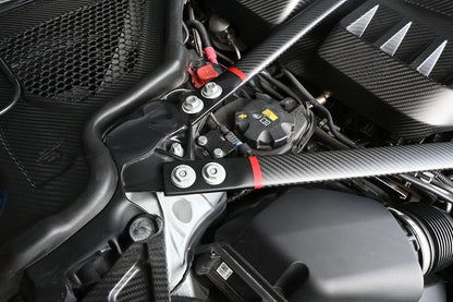 Dry Carbon Fiber Engine Strut Brace Tower Bar – BMW G80, G82, G83 M3 M4 (2021+)