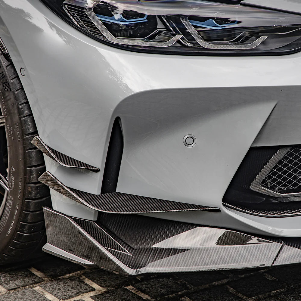 SQ Style Dry Carbon Fiber Front Lip – BMW M3 G80 G81, M4 G82 G83 (2020-2025)