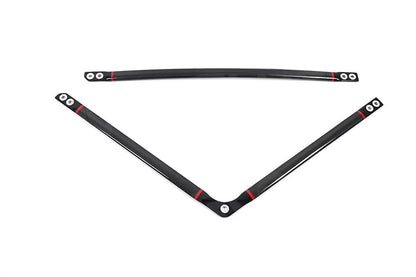 Dry Carbon Fiber Engine Strut Brace Tower Bar – BMW G80, G82, G83 M3 M4 (2021+)