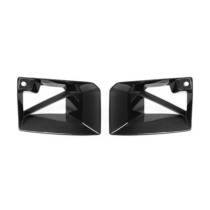 Dry Carbon Front Bumper Air Vent Cover - G87 M2