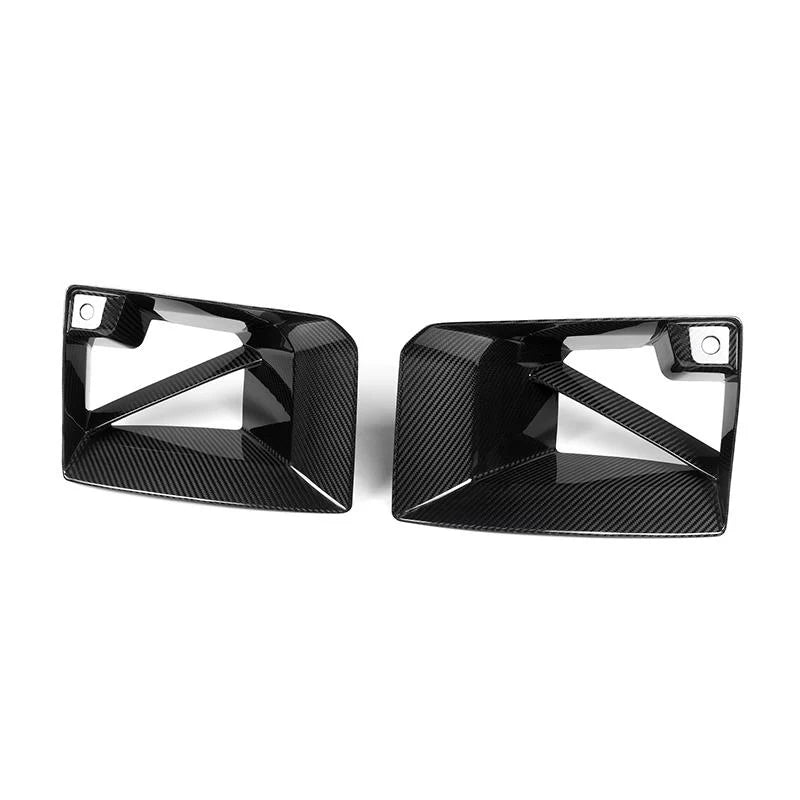 Dry Carbon Front Bumper Air Vent Cover - G87 M2