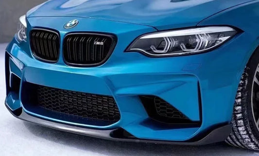 MP Style Dry Carbon Fiber Front Bumper Lip - BMW M2 F87