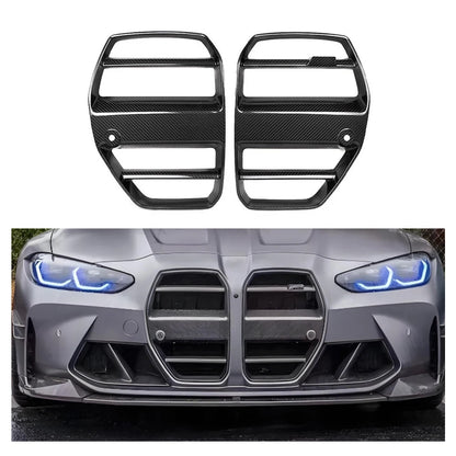 Dry Carbon Fiber ST Style Front Grille – BMW M3 G80, M4 G82 (2021-2024)