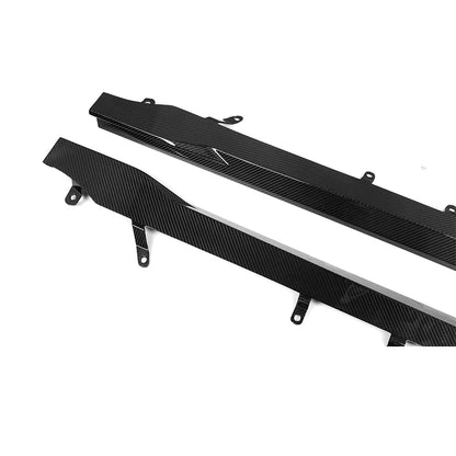 Dry Carbon Fiber Side Skirt Extension - For BMW G87 M2