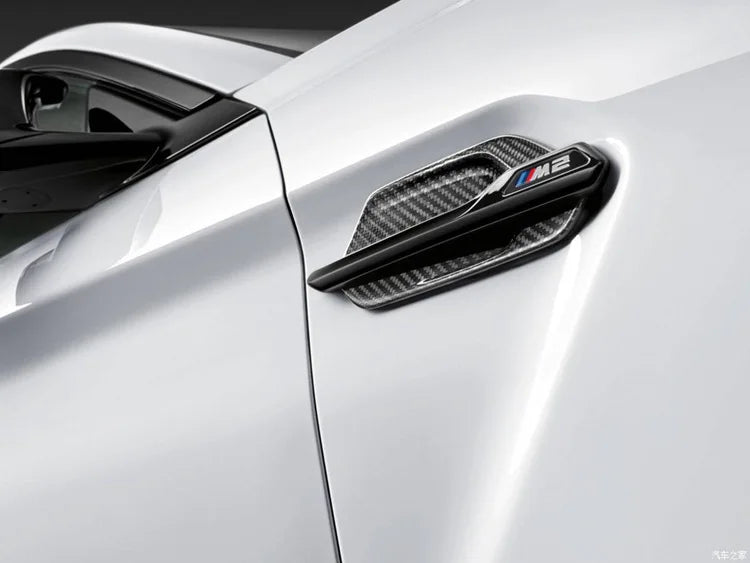 Carbon Fiber Replacement Fender Trim Air Vent Trim -  BMW M2 M2C F87