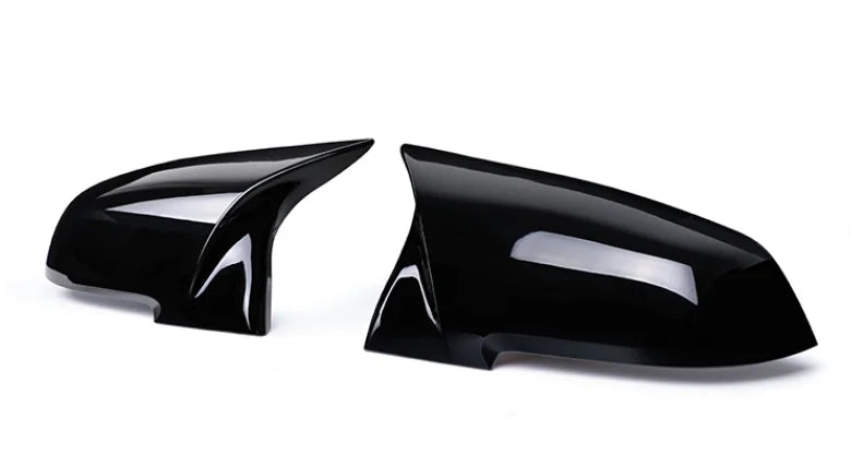 Gloss Black Mirror Cap Covers - BMW 1 2 3 4 Series X1 M 220i 328i 420i F20 F21 F22 F23 F30 F32 F33 F36