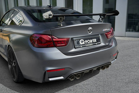 GTS Style Carbon Fiber Rear Trunk Wing Spoiler - BMW F80 M3, F82 M4, F87 M2