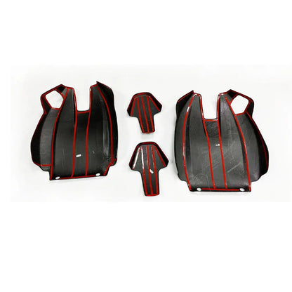 Dry Carbon Fiber Rear Back Seat Cover Trim - BMW G87 M2 - G80 G81 M3 - G82 G83 M4