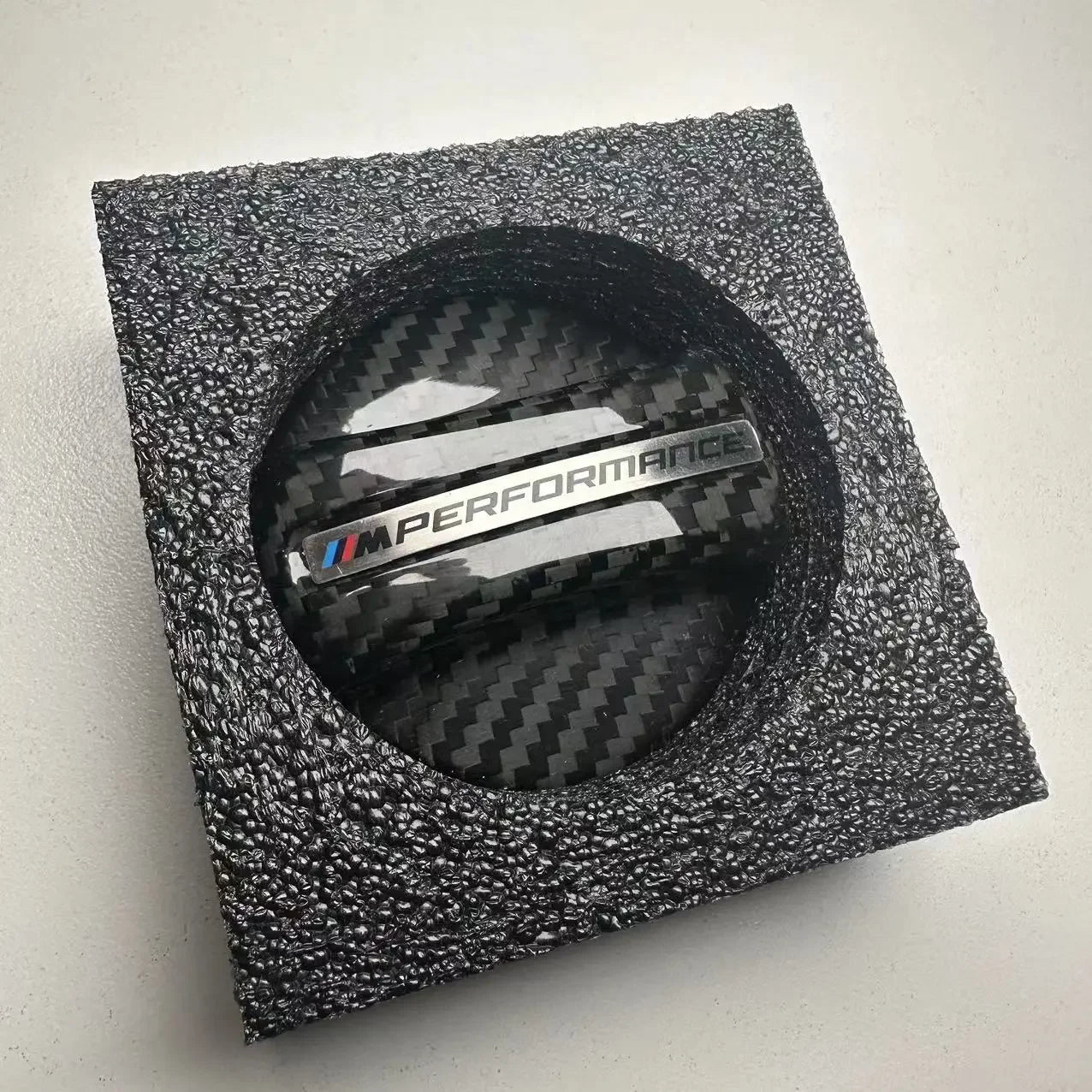 Dry Carbon Fiber Fuel Tank Cap Trim Cover - BMW E90 E92 F01 F02 G02 G30 F10 F11 F12 F16 F20 F21 F30 F31 F32 F34 F36 F80 F82 M3 M4