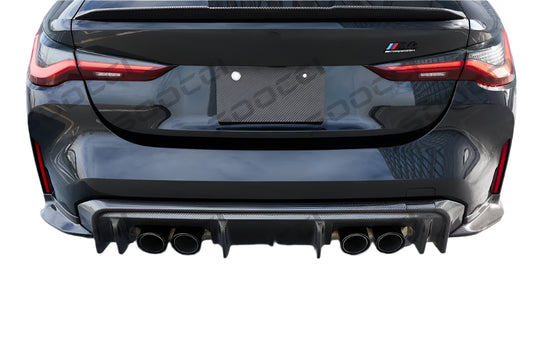 Dry Carbon Fiber 3D Style Rear Diffuser – BMW M3 G80 G81, M4 G82 G83