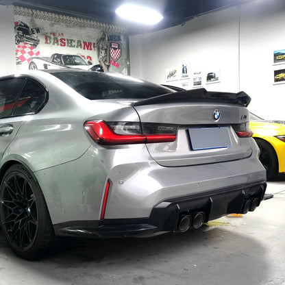 Dry Carbon Fiber PSM Style Spoiler – BMW G80 G82 G20