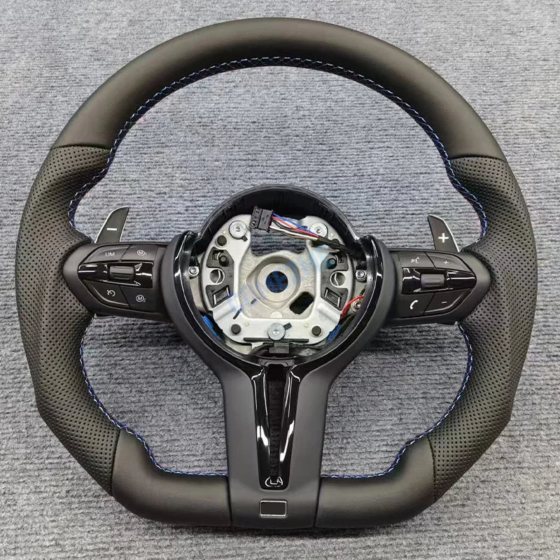 Leather Steering Wheel with M Logo - BMW F Series