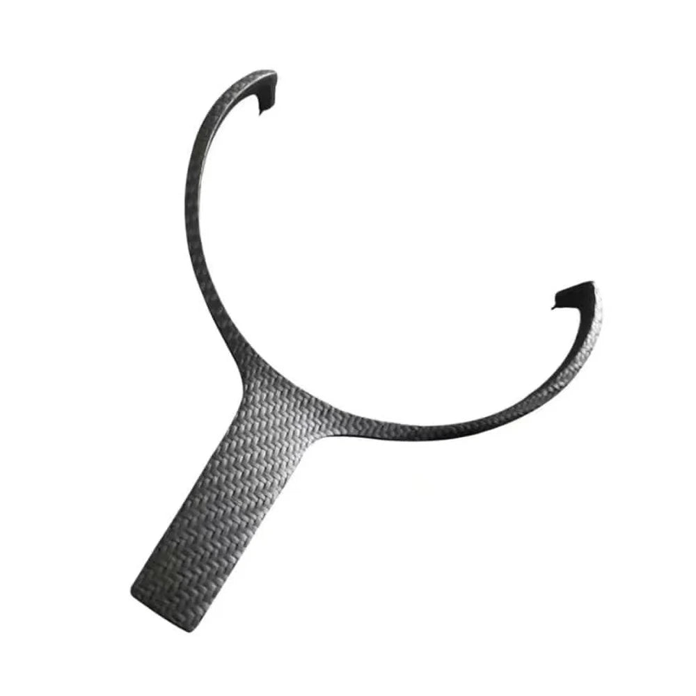 Dry & Gloss Carbon Fiber Steering Wheel Trim – BMW F Series w/ M Sport Steering Wheel