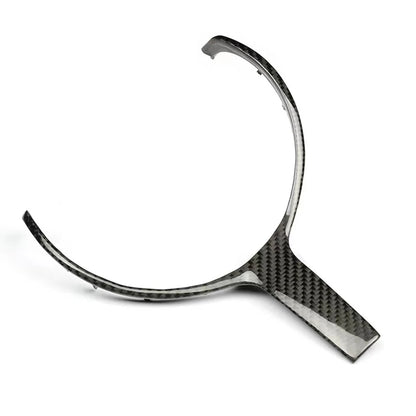 Dry & Gloss Carbon Fiber Steering Wheel Trim – BMW F Series w/ M Sport Steering Wheel