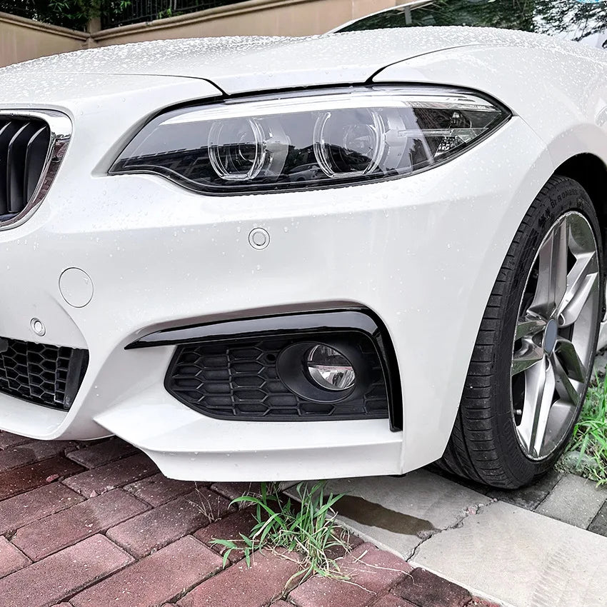 Front Bumper Fangs - BMW F22 M240i M235i