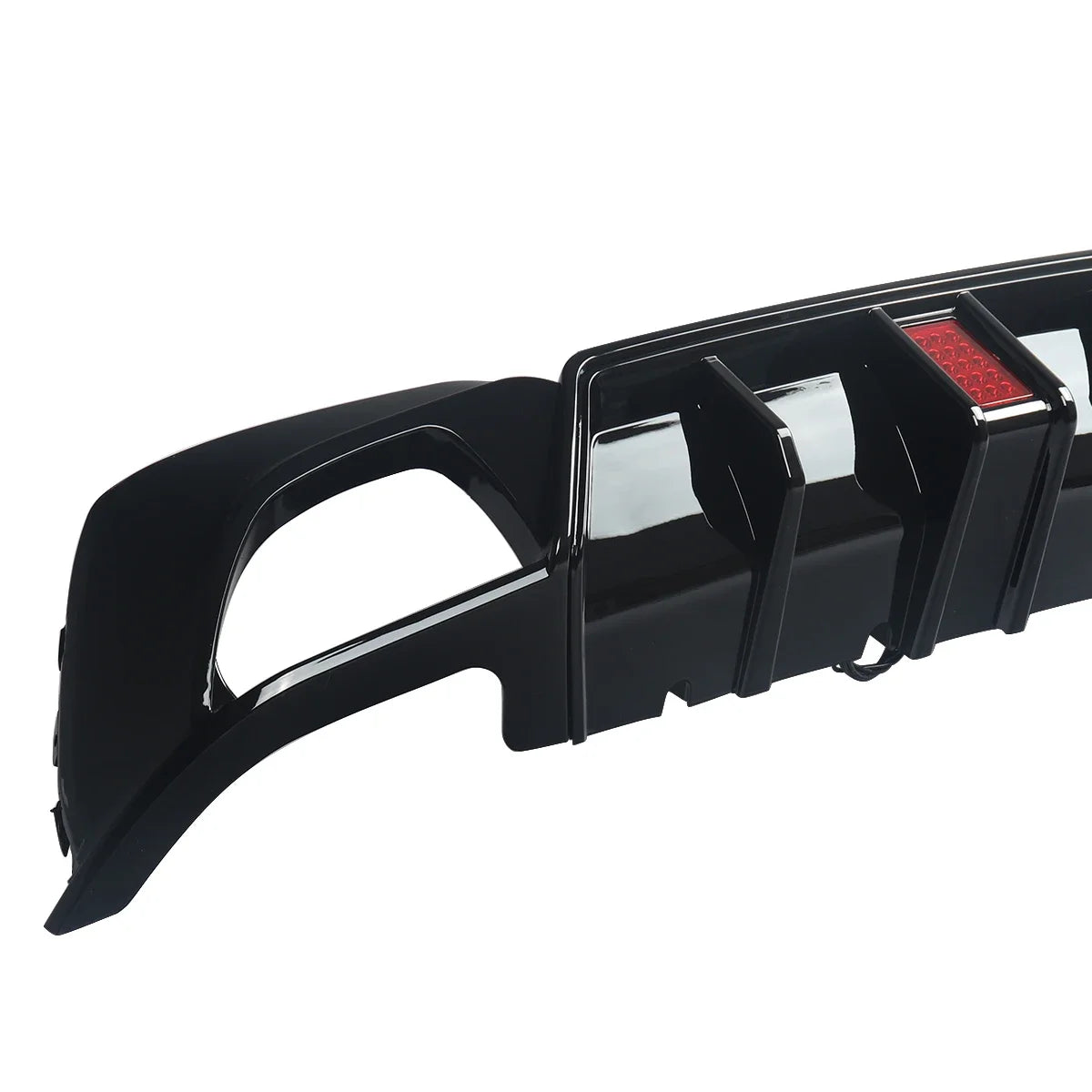 Gloss Black Rear Diffuser With Brake Light – BMW 3 Series G20 G21 M Sport (2019-2021)