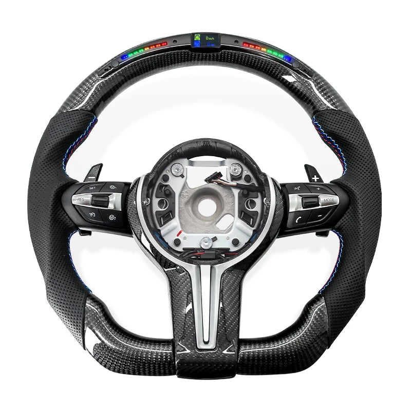 Carbon Fiber LED Steering Wheel - BMW F Series