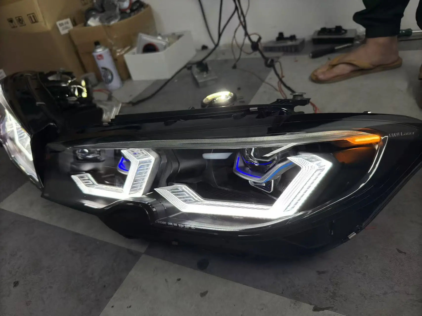 M3 Laser-Style LED Headlights – BMW 3 Series G20 G28 (2019-2022) M340i