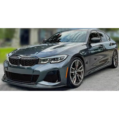 Carbon Fiber Front Bumper Lip – BMW 3 Series G20 M340i 330i (2019-2022)