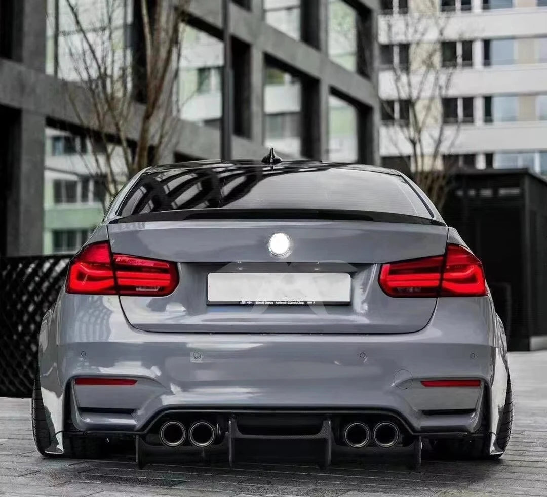 Carbon Fiber PSM Style Rear Bumper Diffuser - BMW F80 M3 F82 M4