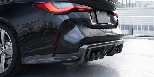 Dry Carbon Fiber 3D Style Rear Diffuser – BMW M3 G80 G81, M4 G82 G83