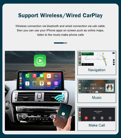 10.25" NBT Wireless Apple CarPlay & Android Auto Headunit - F Series 3/4 2012-2015