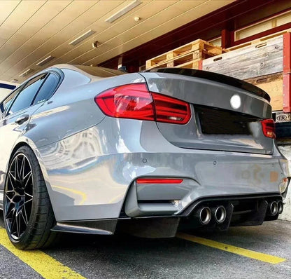 Carbon Fiber PSM Style Rear Bumper Diffuser - BMW F80 M3 F82 M4