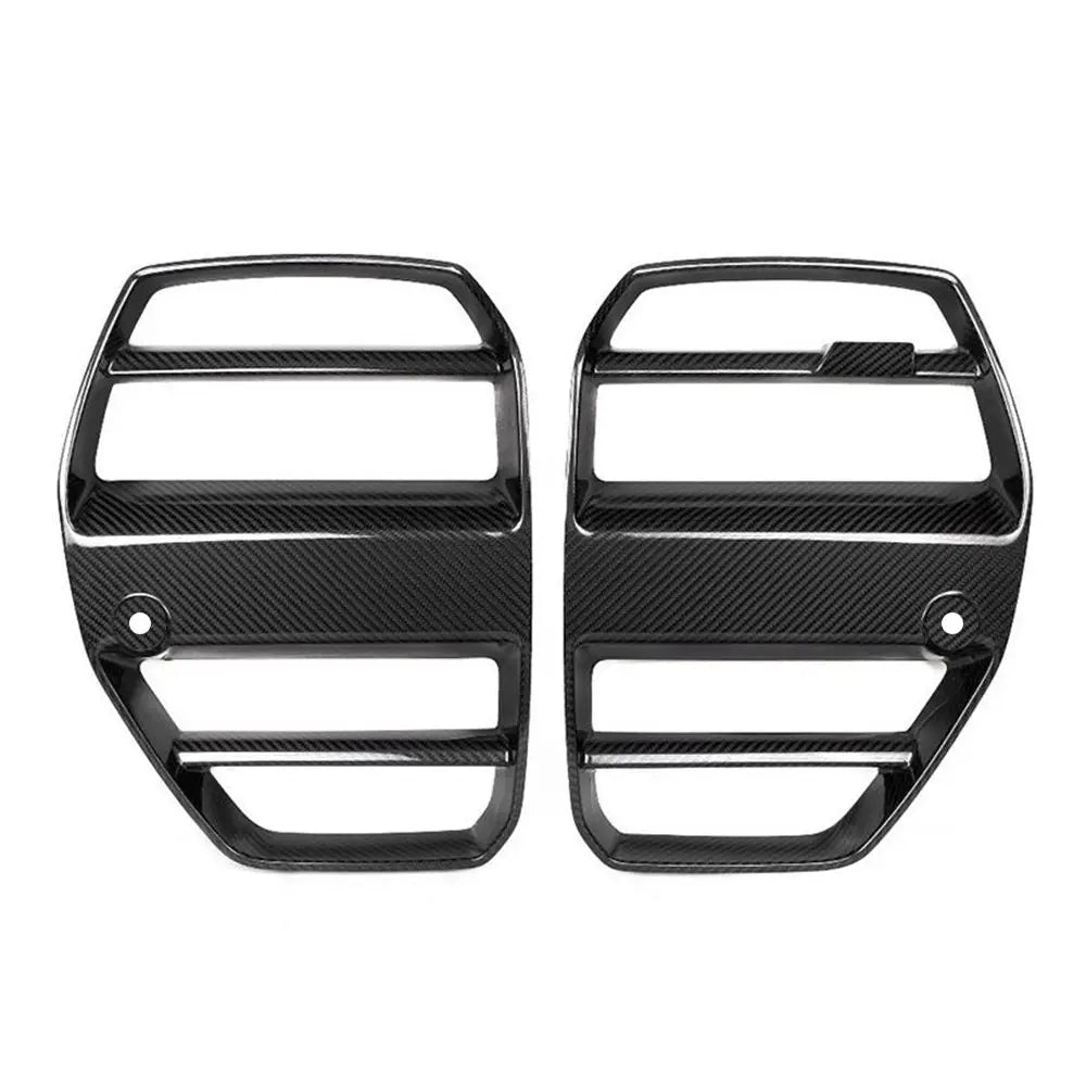 Dry Carbon Fiber ST Style Front Grille – BMW M3 G80, M4 G82 (2021-2024)