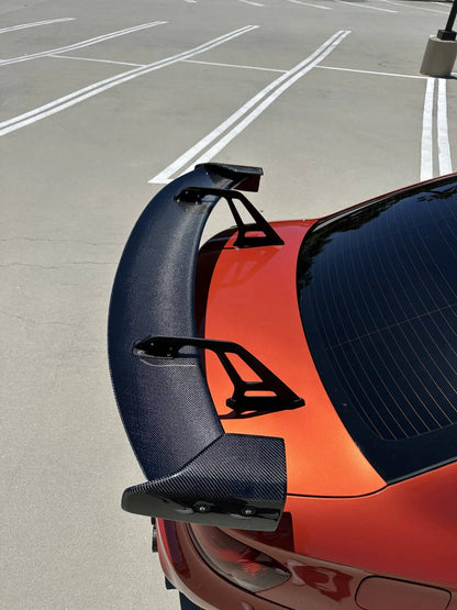 Carbon Fiber Swan Neck Style Rear Spoiler - BMW F87 M2